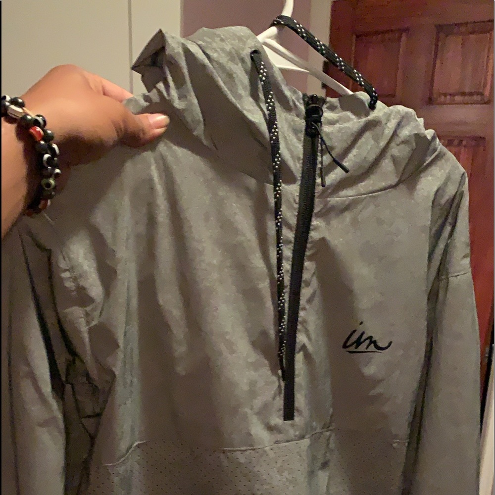reflective windbreaker
